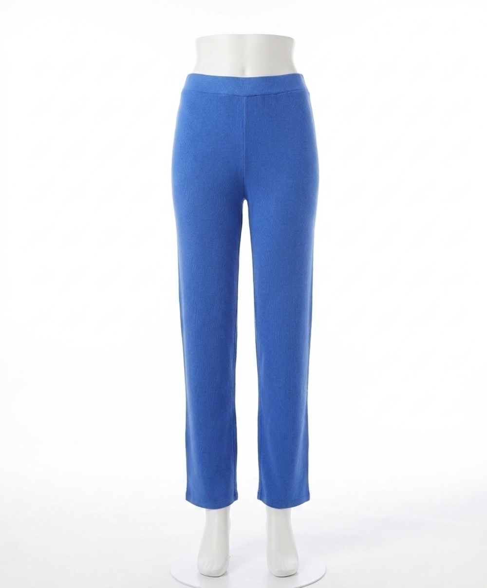 NEW FRENCH KYSS solid wide leg pants in peri